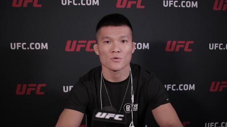 UFC终极格斗冠军赛 刘平原采访：我心态更加成熟 很荣幸与菲波并肩作战
