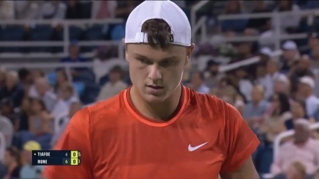 【全场回放】蒂亚福2-1鲁内 2024ATP辛辛那提大师赛半决赛