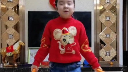自从学会跳绳 俺家里电视成装饰品