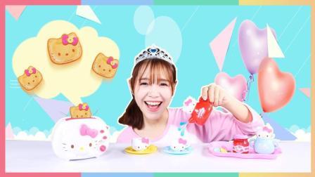 凯利和玩具朋友们 HelloKitty早餐过家家之凯利野餐怎么办 381