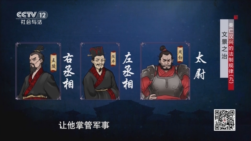 法律讲堂 《法律讲堂(文史版)》 20251127 秦亡汉兴的法制规律（9） 文景之治