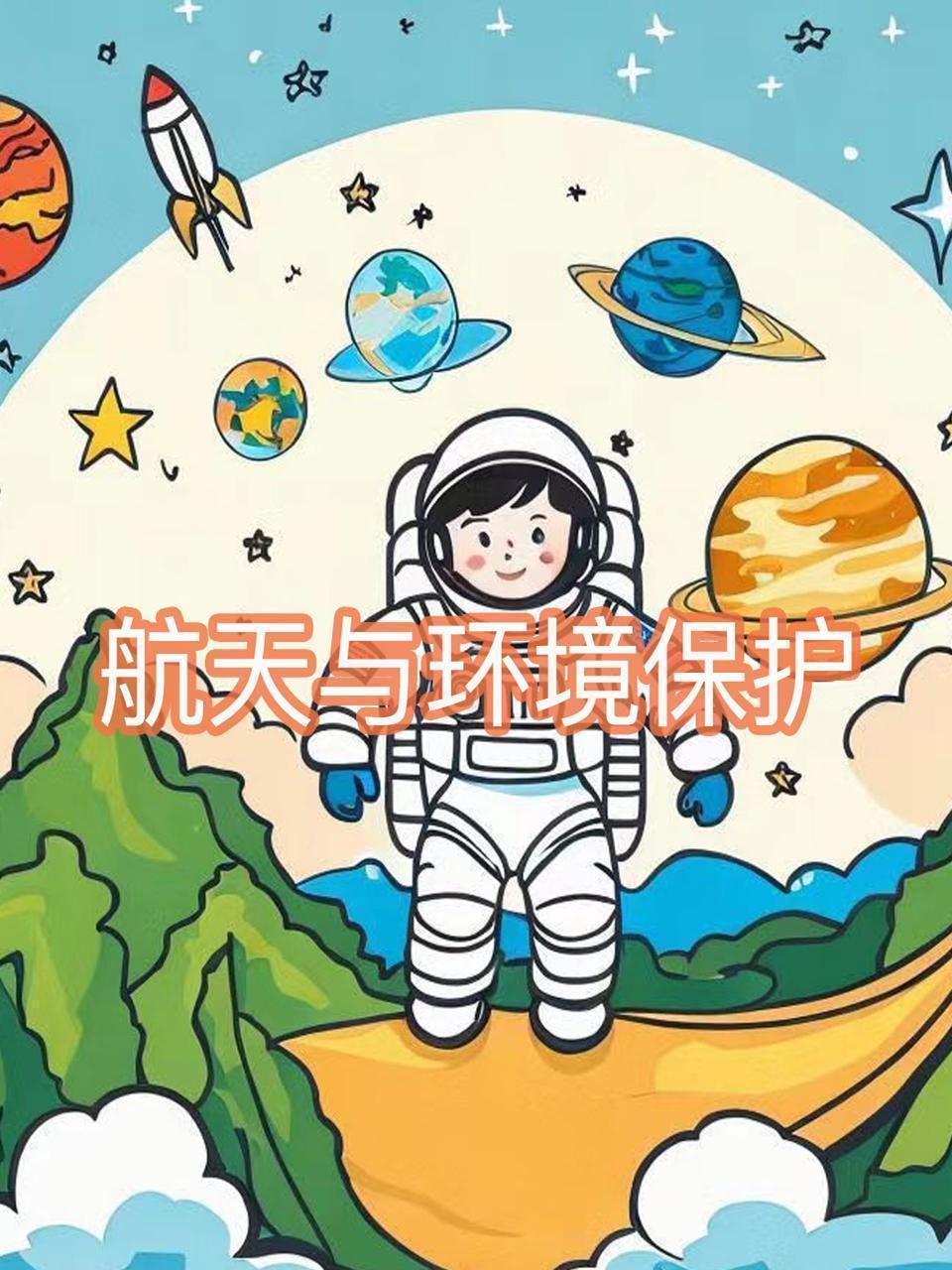航天与环境保护 海报