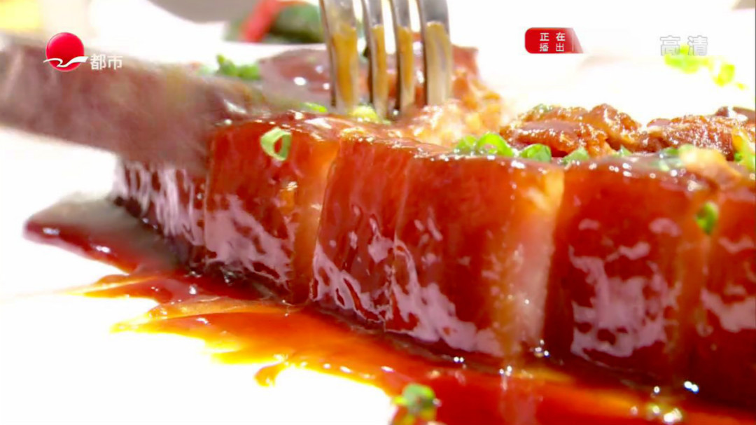 陕西南路本帮菜 整根肋条做红烧肉？