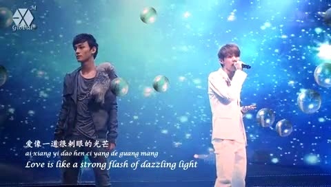 EXO Baby Don't Cry 韩国Showcase 中英字幕现场版-EXO-M