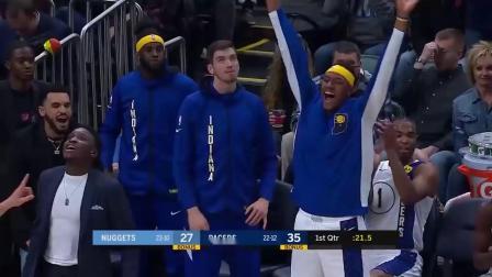 2020 NBA全明星正赛 萨博尼斯赛季至今高光时刻，扇飞霍福德扣翻76人内线壮汉