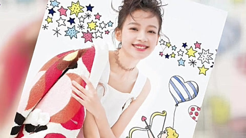屏行星乐汇 孙怡六一曝梦幻童话写真；诠释少女情怀