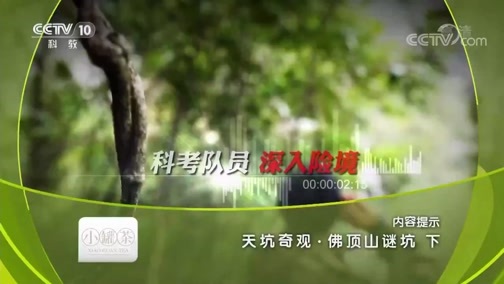 地理中国 《地理中国》 20190125 天坑奇观·佛顶山谜坑（下）