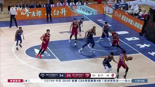 体育新闻 [体育新闻]完整版 20191110