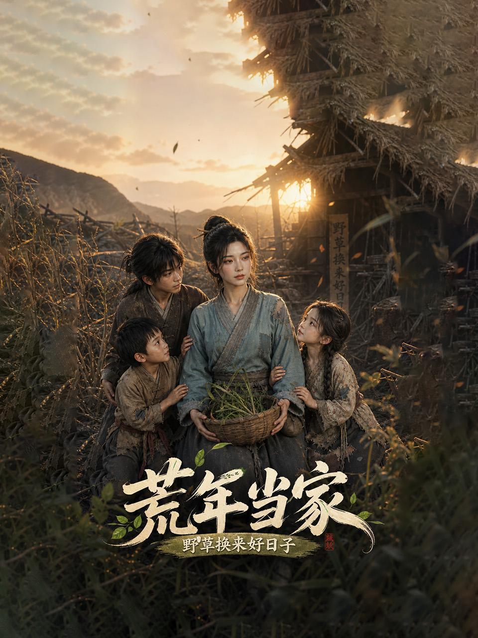 荒年当家，野草换来好日子