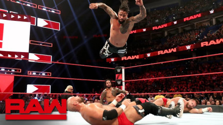 WWE RAW 2019 【RAW 07/22】里克希坐镇，气场压制达德利
