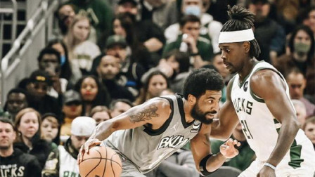 2021-2022赛季NBA集锦 NBA-欧文38+5 字母哥29+14 篮网逆转擒雄鹿