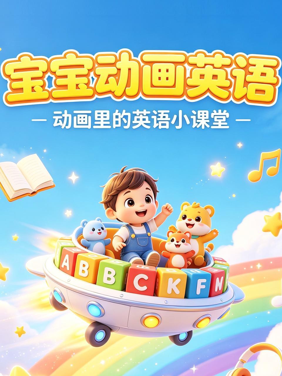 宝宝动画英语 海报
