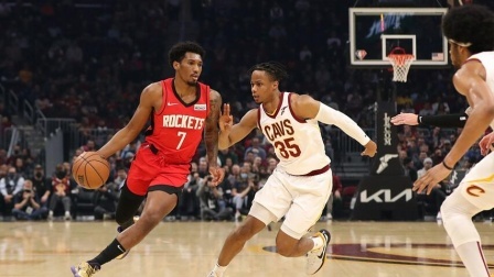2021-2022赛季NBA集锦 NBA-加兰德21分 乐福15+6 骑士大胜火箭取5连胜