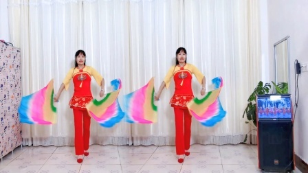 迎国庆扇子舞《活力中国》优美大气，动感优美