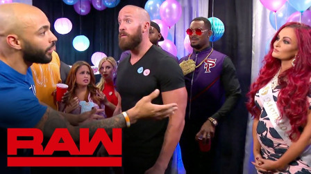 WWE RAW 2019 【RAW 09/16】玛丽亚开玩笑，李科学喜当爹