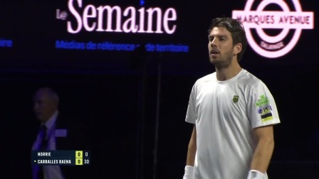 【全场回放】诺里2-1巴埃纳 2024ATP梅兹站第一轮