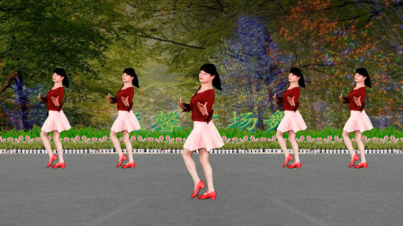 《万树繁花》曲调优美，舞步动感，32步简单又好看