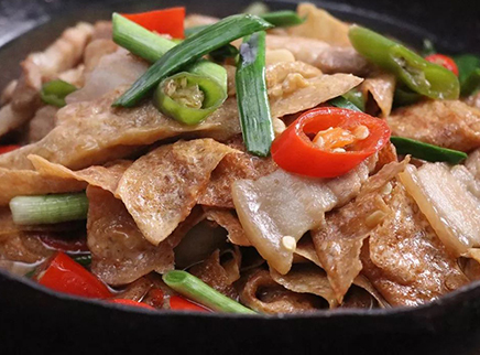 美食台 井冈山豆皮 下饭神器来袭