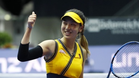 体育24小时速递 王欣瑜挑落新科美网冠军，即时排名首进前100位