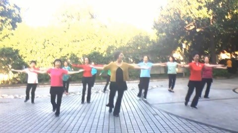 广场舞 广场舞《涛声依旧》