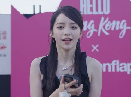 柯颖玩转香港缤纷冬日巡礼