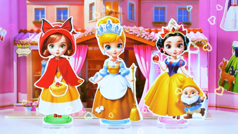 从衣柜选漂亮裙子