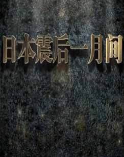 日本震后一月间 海报