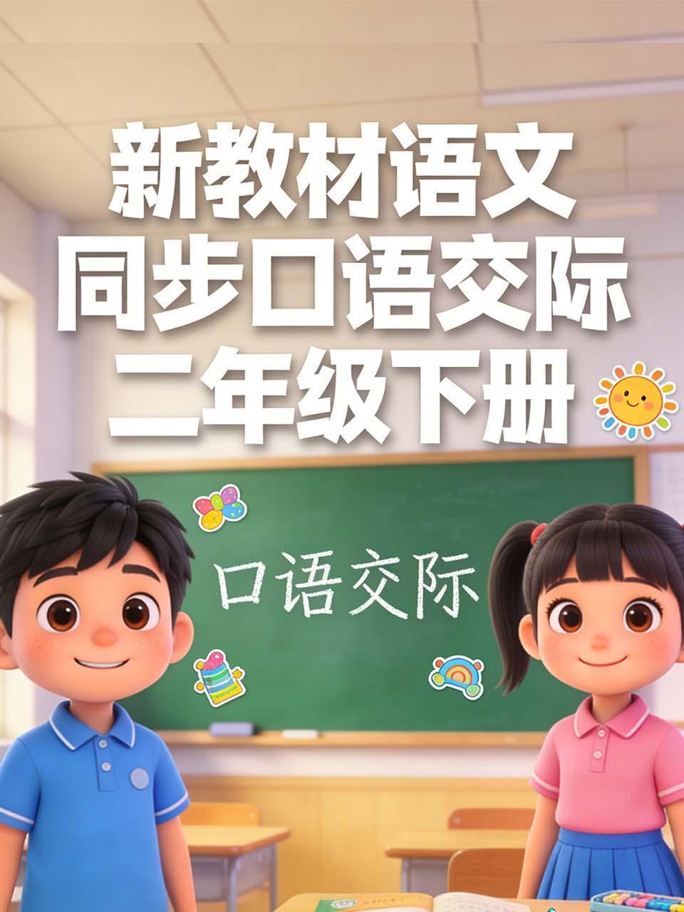 新教材语文同步口语交际二年级下册
