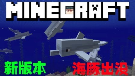 我的世界新版本介绍《海豚的出现》