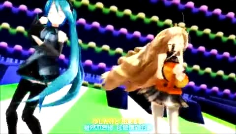 初音未来 Happy Synthesizer 中日字幕-初音未来 (初音，miku)