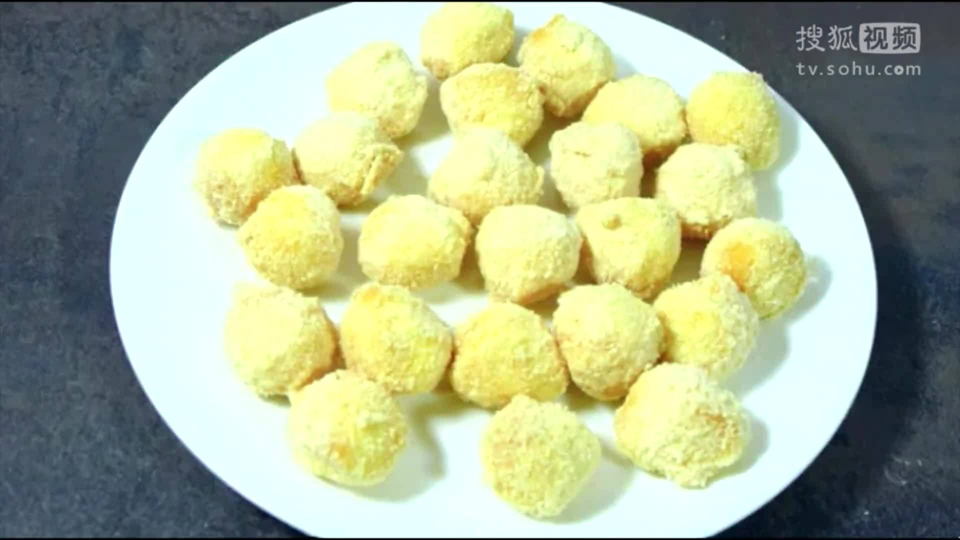 美&middot;食 教你制作简单又美味的脆皮芝士球