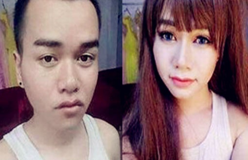 囧人囧事 惊呆！小伙秒变萌妹子