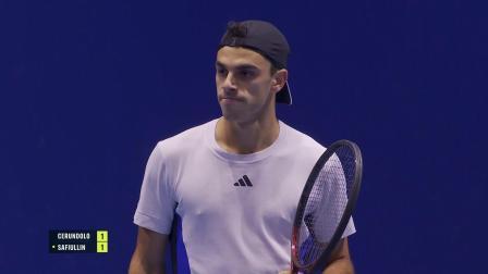 【全场回放】塞伦多罗2-0萨菲乌林 2024ATP贝尔格莱德站 第二轮