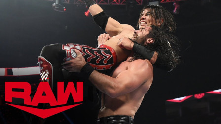 WWE RAW 2019 【RAW 10/21】赛斯被小将的高飞技术惊到了
