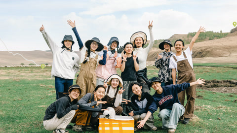 燃烧的月亮 第1期 打卡千羊入圈名场面！被女生骑马硬控30秒