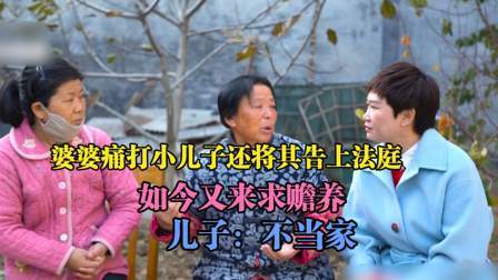 品人生百味第二季 婆婆痛打小儿子还将其告上法庭，如今又来求赡养，儿媳：太偏心