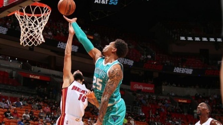 NBA季前赛-热巴18+5 三球19+8 热火逆转黄蜂迎4连胜
