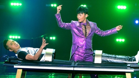 完整版 陈志朋丁建中互斩手脚