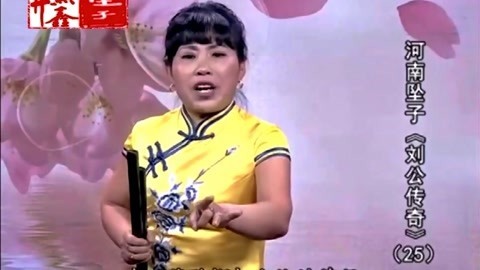 河南坠子 坠子《刘公传奇》胡银花
