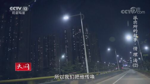 天网 《天网》 20200821 派出所的故事·情 理 法（2）