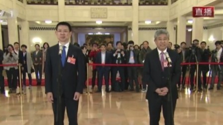 全国政协十三届二次会议第三场“委员通道”