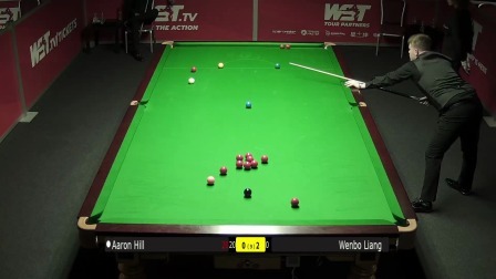 痛痛快快！2021德国大师赛Q晋级轮 梁文博5vs0艾伦希尔