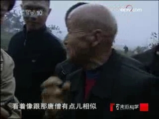 走近科学 揭秘石壁人像
