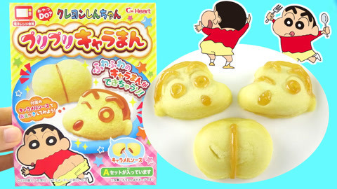 玩具益趣园 蜡笔小新焦糖蛋糕食玩