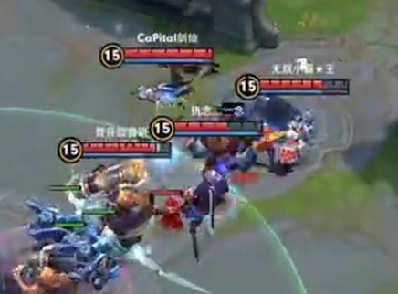 露娜激情1v4豪取五杀！