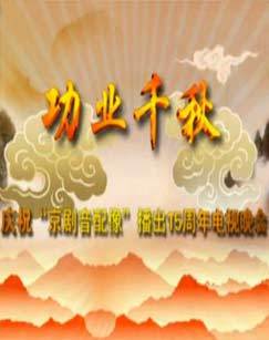 功业千秋庆祝&ldquo;京剧音配像&rdquo;播出15周年电视晚会 海报