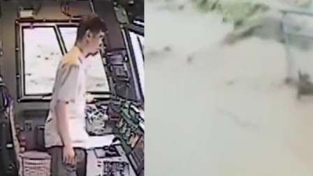 火车司机起身看了窗外后瞬间急刹车 救下全车800人