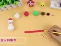 秒懂少儿乐学堂 【手工】超轻粘土雪人