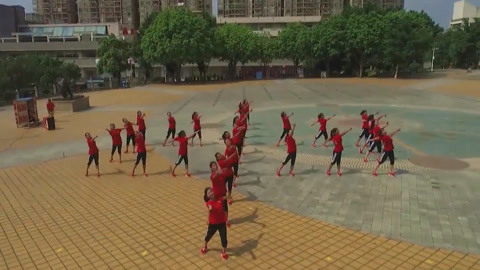 广场舞 广场舞《中国脊梁》