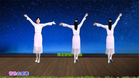 流行DJ广场舞及教学 第三季 广场舞《美酒加咖啡》64步，正背面演示+分解